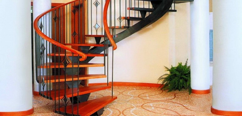 Бюджетный вариант перил