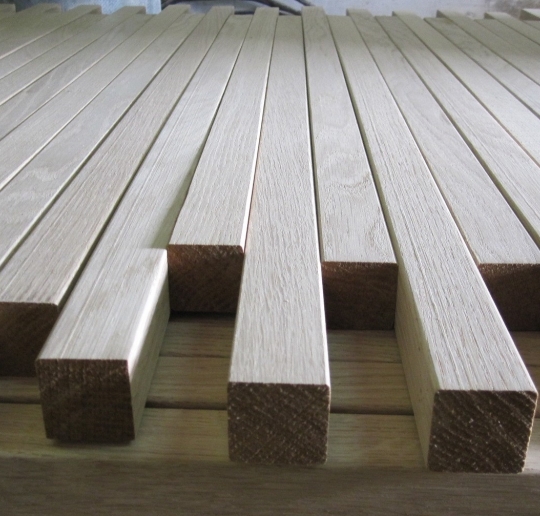 Брус строганный из дуба