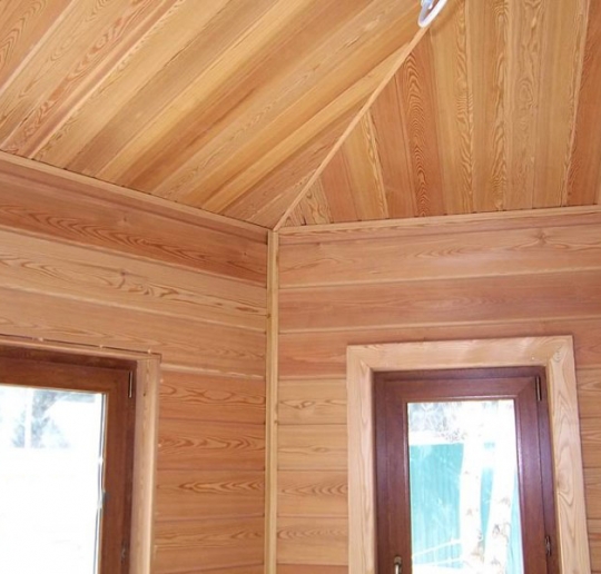 Вагонка из лиственницы