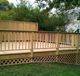 Деревянные заборы и их элементы