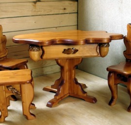 Купить мебель из массива дерева