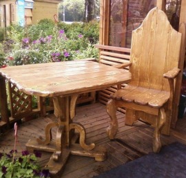 Купить мебель из массива дерева