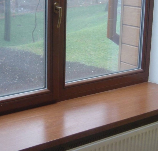 Подоконники из дуба