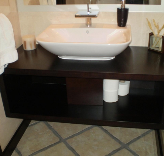 Столешница для ванной