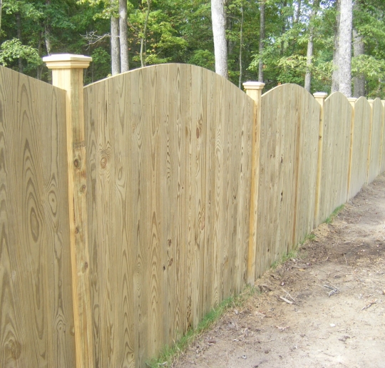 Деревянные заборы и их элементы