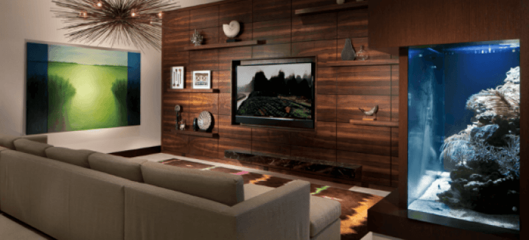 деревянные стены