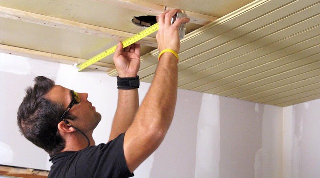 монтаж древесины