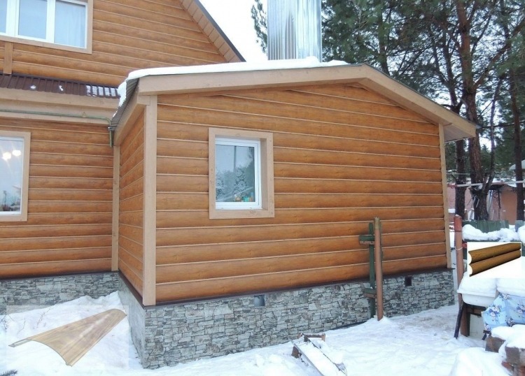 Отделка блок-хаусом